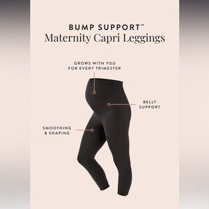 Belly Bandit - Medium Black Active Capris